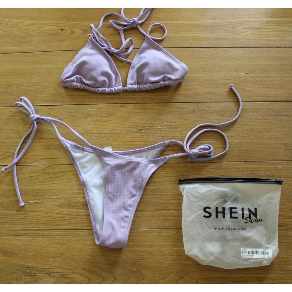SHEIN Lavendar Bikini Set XS